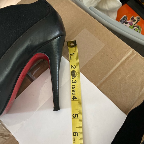 oh…DEER! Black Size 8 1/2 closed toe stiletto booties - Picture 2 of 9